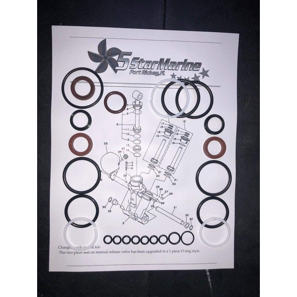 Seal Kit!! SHOWA TRIM TILT UNIT YAMAHA F115 F150 F200