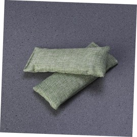 WHAMVOX 1pair Bamboo Charcoal Shoe Deodorizer Bag for Shoes Closets and Naturally Absorbs Odors and Moisture Green Bamboo Charcoal