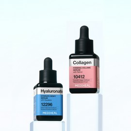 Mediheal N.M.F Aquaring Ampoule Serum Hyaluronic Acid + Collagen, 40ml + 40ml, 1 pack