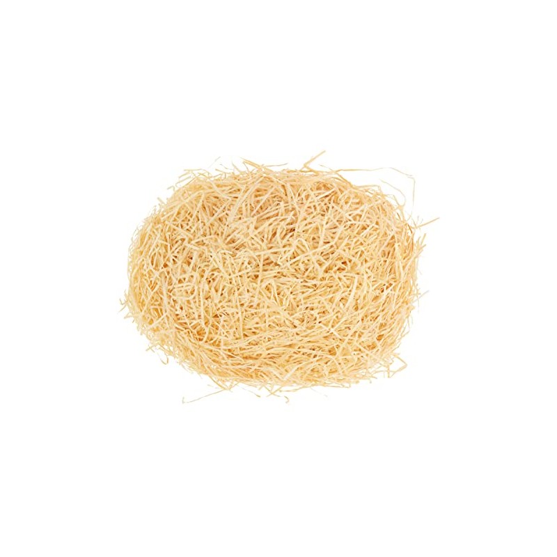 VBS Wood Wool Approx. 100 g Natural Material Upholstery Decorating