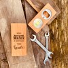 Bottle opener with spirit level dad Father's Day individual gift