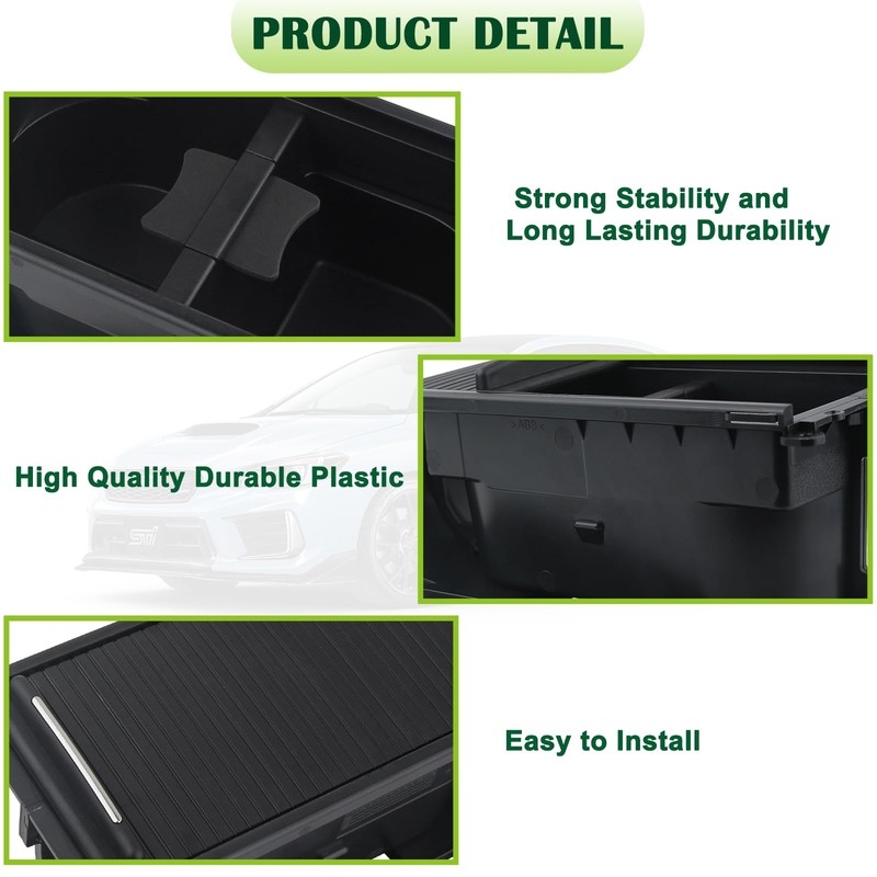 omoZone Center Console Cup Holder & Insert Divider Compatible with