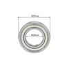 sourcing map 6904ZZ Deep Groove Ball Bearing 20 mm x