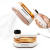 ECSteam Garment Steamer for Clothes, 2-in-1 Portable Handheld Wrinkle Remover
