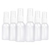 TRENDBOX 6 Pack Empty Transparent Plastic Fine Mist Spray Bottle