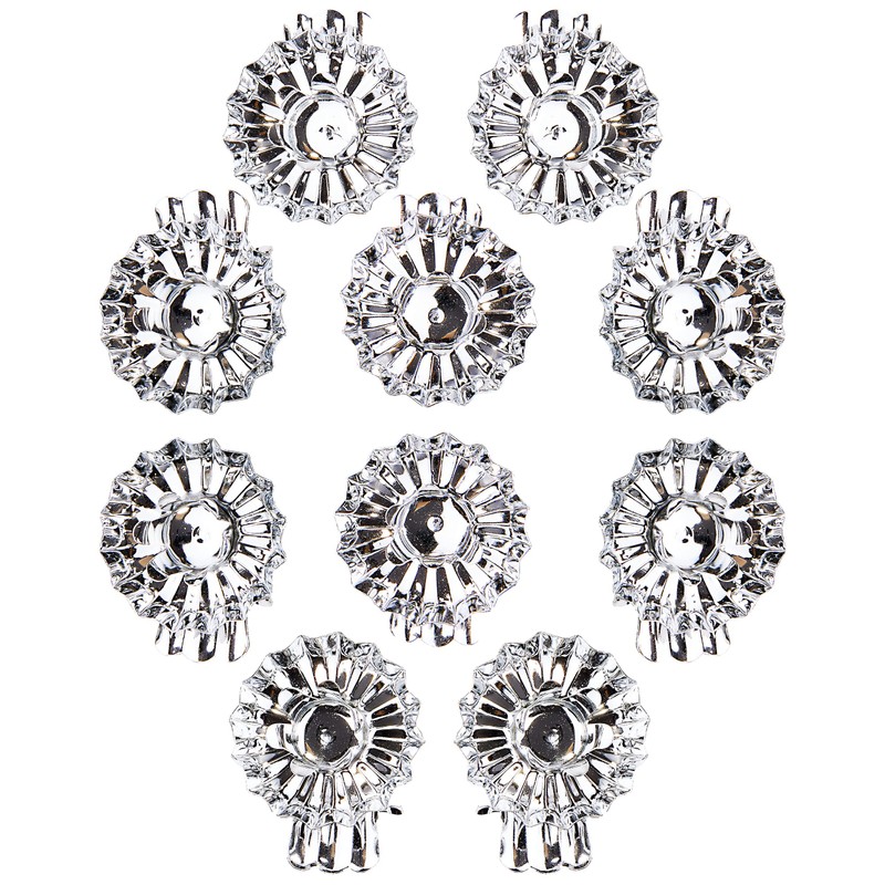 BRUBAKER 20 Pack Tree Candle Holders for Christmas Tree -