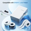 NIIMBOT Thermal Transfer Labels 0.55''x3.35'', for B18/N1 Label Maker, Long
