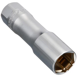 Koken Z-EAL 3/8 (9.5 mm) SQ. Spark Plug Socket (with Clip), 0.6 inches (16 mm) 3300CZ-16
