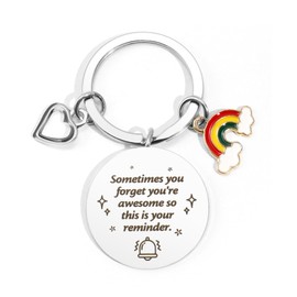 Motivational Keychain Inspirational Gifts For Women Coworker Gifts Teacher Gifts for Women Nurse Gifts for Coworkers Female Graduation Gift for Teacher AppreciationGifts for Coworker Employee Friend