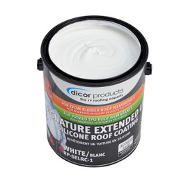 DICOR CORP RP-SELRC-1 EPDM Rubber Roof Coating (Signature Extended Life 1Gal Can- White)