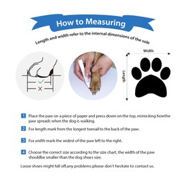 MUSIMC Dog Shoes for Small Medium Dogs Waterproof Puppy Dog Boots with Safety Reflective Dog Paw Protectors for Winter Hot Pavement Rainy Day with Anti Slip Rubber Sole (Blue, Size 4)