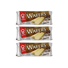 Garden Cream Wafers Cappuccino Flavor 200g, 3 Pack