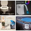 Bath Led 2 Sensores Movimiento Taza Baño Casa Cómodo Luz