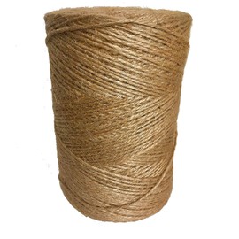 500 Metres Garden String, Jute Cord Yarn, Natural Craft Ribbon, Parcel Cord, Jute Ribbon, Craft Packaging, DIY String Decoration Rope.