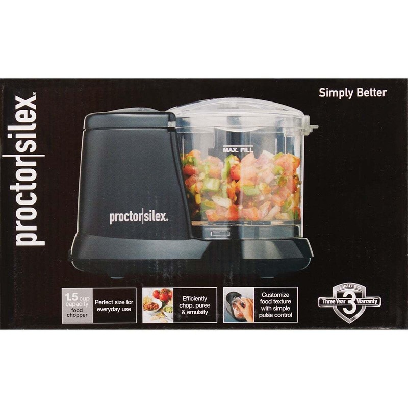 Hamilton Beach Proctor Silex Mini Food Chopper Black
