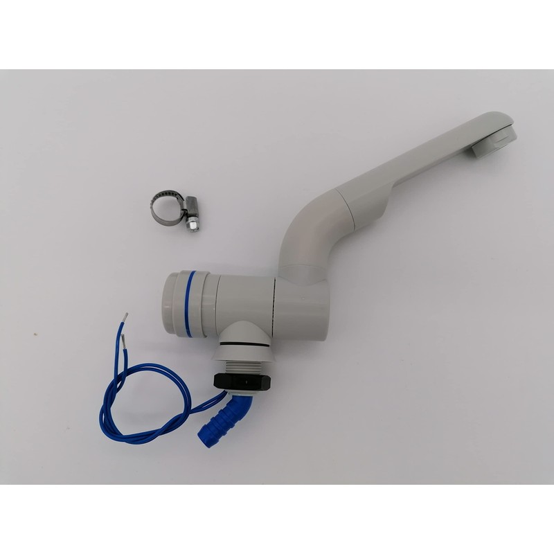 CR-MOESANCO® 12V Automatic Caravan Faucet Motorhome Basin Boat Grey