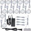 Display Cases Cabinet Lights, LED Puck Lighting for TV Cabinet