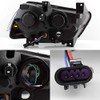 AKKON - For 11-14 Dodge Charger Chrome Clear Headlights Front