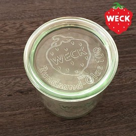 WECK MOLD SHAPE WE-741 10.1 fl oz (300 ml) Storage Container, Glass Storage Container