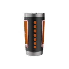 Tarot Card Fall Art Pumpkin Spice Latte Stainless Steel Insulated Tumbler