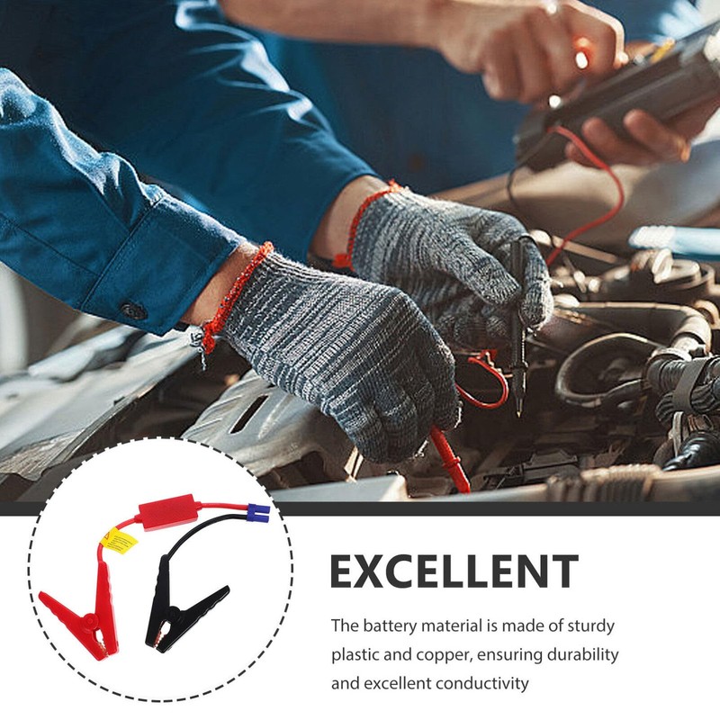 iplusmile Car Cable Replacement Clamp Alligator Clip for Vehicles Compatible