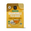 FGO Organic Chamomile Tea, 40 Count, Eco-Conscious Tea Bags, Resealable