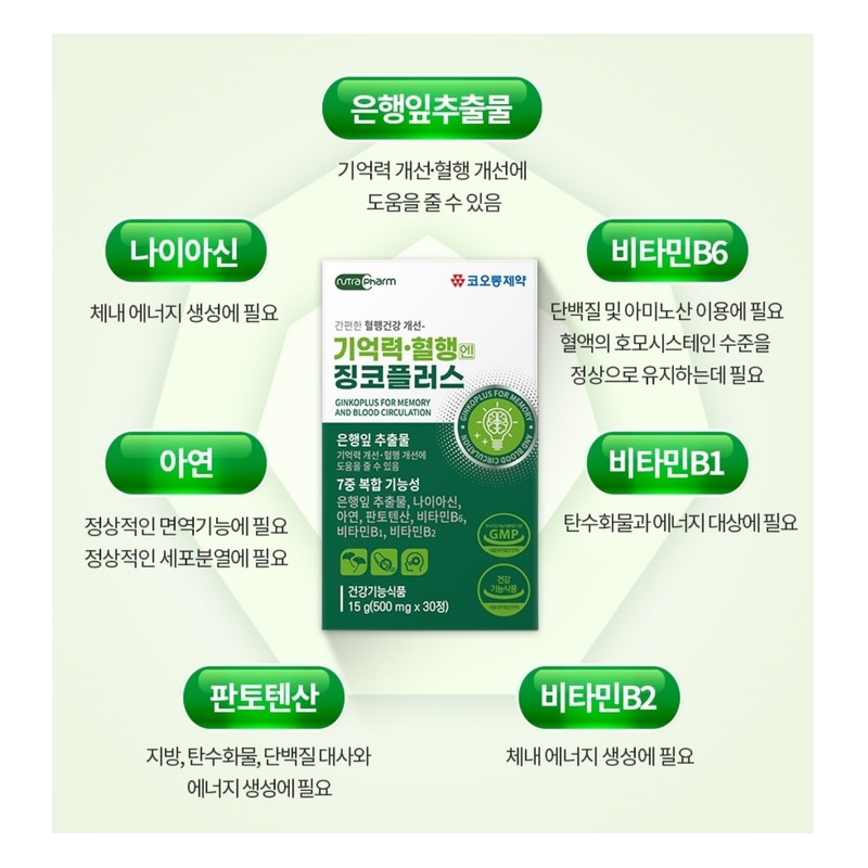 Ginkgo Plus Ginkgo Leaf Ginkgo Leaf Extract Memory Improvement Nutrition