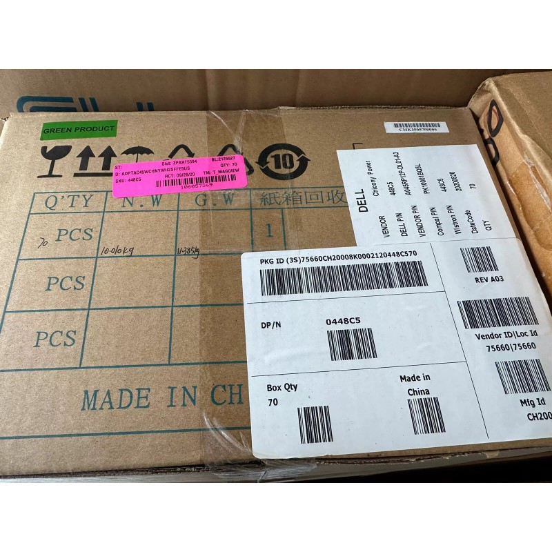 Dell NEW Genuine Dell 45w 20v 2.25a White USB C