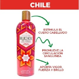 Indio Huichol Shampoo del Indio Huichol Chile Romero y Espinozilla 2 Bottles (400ml each)