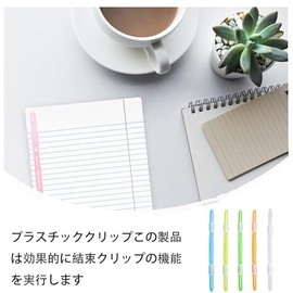 Folder Paper Fastener File Staple 2 Hole File Sturdy File Organization Storage Office School Supplies Color Code Folder (Set of 10, 5 Colors)