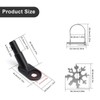 0XBIT Bicycle Trailer, 2 Pieces Bicycle Towing Hitch Bicycle Trailer