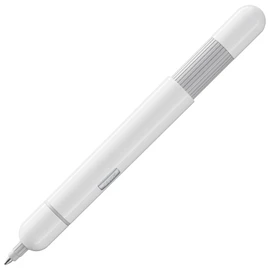 Lamy pico white ballpoint pen - Innovative pocket pen - with one click in full size - metal barrel & line width M - incl. compact refill M 22 in black