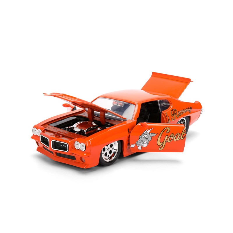 Jada Toys Big Time Muscle 1:24 1971 Pontiac GTO Diecast
