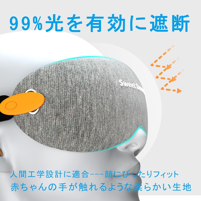 2026 Eye Mask for Sleeping, Integrated Ear Plugs Design, Good