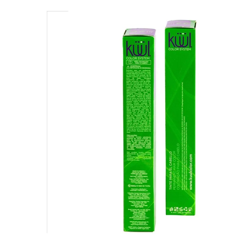 Küül Tinte Para El Cabello Kuul Color System Permanente 90