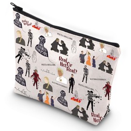 G2TUP G2TUP Hunger Movie Cosmetic Makeup Bag Katniss Fans Gift May The Odds Be Ever In Your Favor Katniss Zipper Pouch Bag Hunger Movie Merch (May The Odds MG)