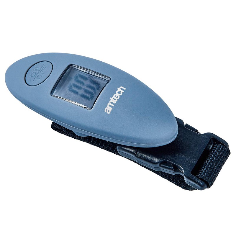 Amtech S6430 Luggage Scale with 1 m Tape, Clear
