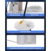 ECCPP Electric Fuel Pump Module Assembly w/Sending Unit Replacement for