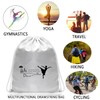 BDPWSS Dance Teacher Gift Dancer Drawstring Backpack Life Is About