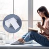 BOXOB 48 Packs Humidifier Aroma Refill Pads, Unscented Non-Woven Fabrics