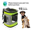 Kritter Planet Pet Carrier Backpack for Cats Dogs, Breathable Pet