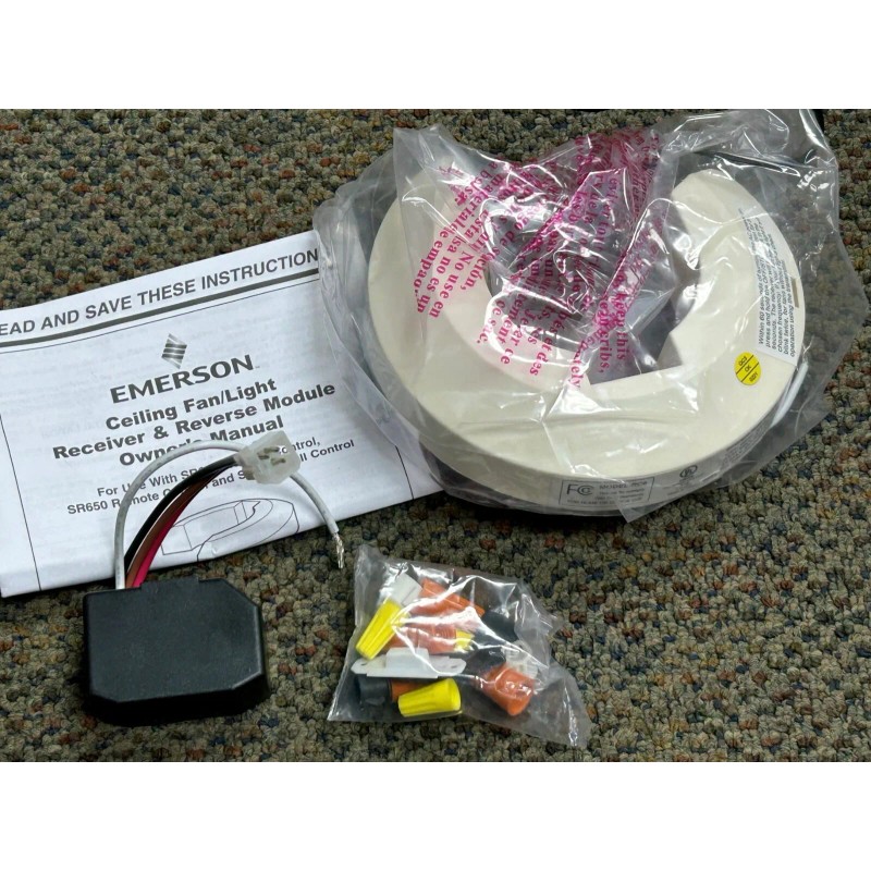 Emerson Ceiling Fans RCK55 RC6 Six-Speed Full-Function Horseshoe Receiver