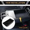 REPAIROCK Full Center Console Organizer Tray for Chevy Silverado for