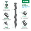 SPAX Terrace screw, 5 x 70 mm, 90 pieces, fixing