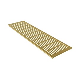 MS Fittings Ventilation Grille Plate/Heater Cover 150 mm x 200 mm Anodised Colours to Choose from (Gold, F3)