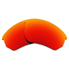 Alphax Fire Red Polarized Replacement Lenses for Oakley Flak Beta