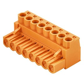 Weidmuller - Printed Circuit Connector blzp 5.08/10/180 sn or-bx