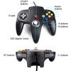 2 Pack USB N64 Controller, Wired PC Gamepad [3D Analog