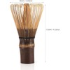 Yamamoto Takuzaiya (Chasen), Black Bamboo Kazuho Tea Utensils, Made in