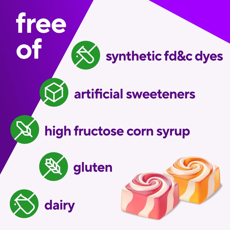 vitafusion Chewable Calcium Gummy Vitamins for Bone and Teeth Support,